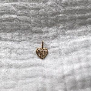 14K gold Sweet 16 charm